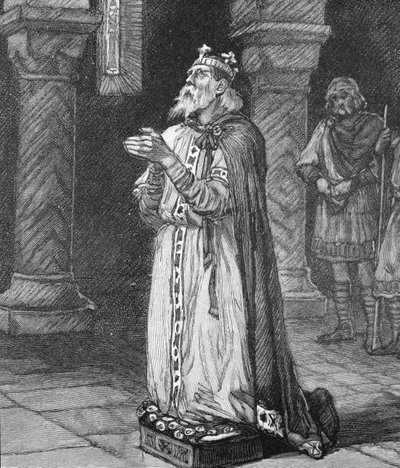 King Edward the Confessor by English School